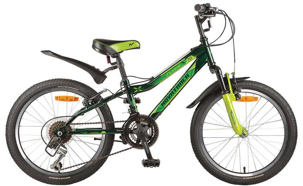 Купить Детский велосипед 20 дюймов Novatrack Flyer, 12 скоростей