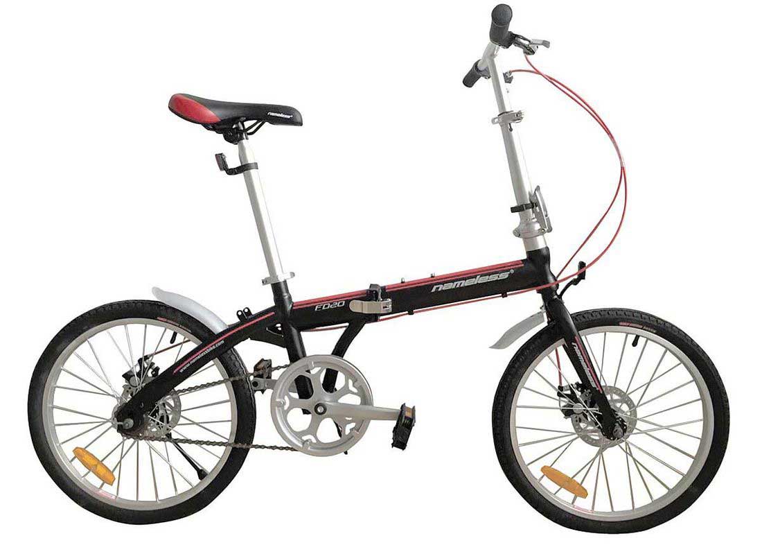 Купить Суперскладной велосипед Nameless F020D с колесами 20 дюймов