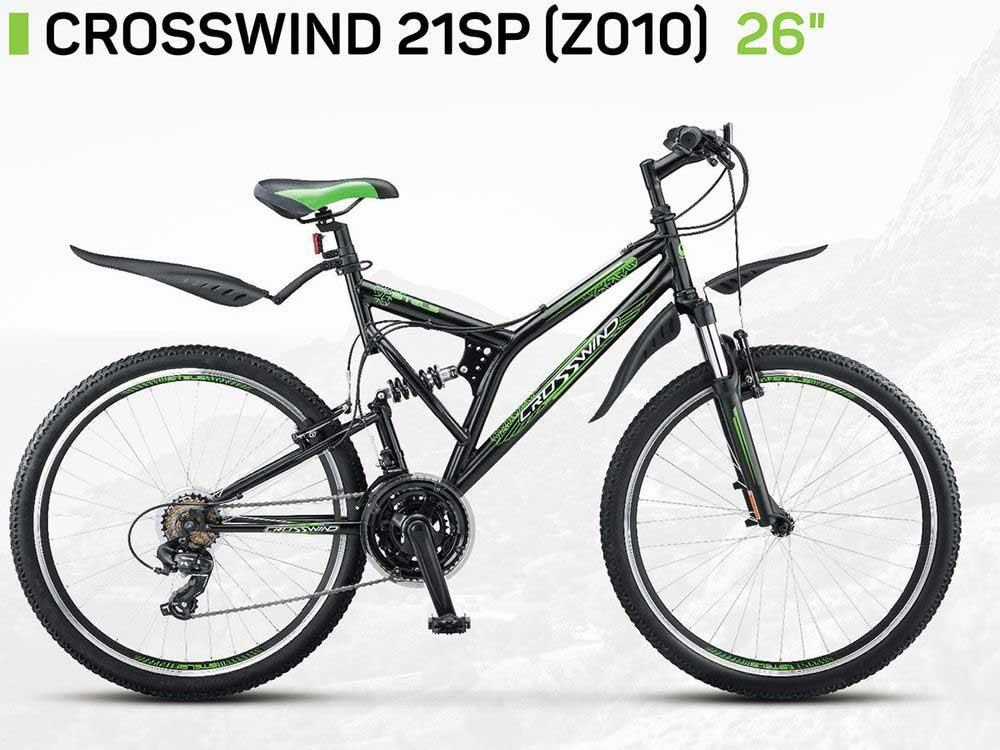 Купить Двухподвесный велосипед Stels Crosswind 26