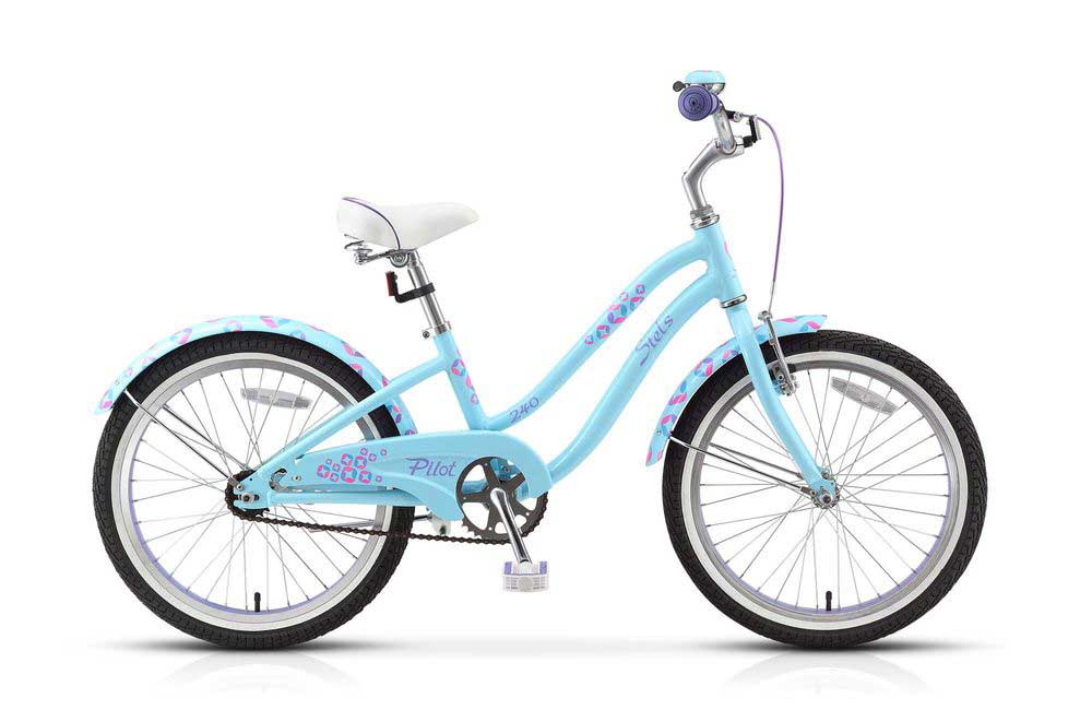 Детский велосипед для девочки Stels Pilot 240 Girl с колесами 20 дюймов
