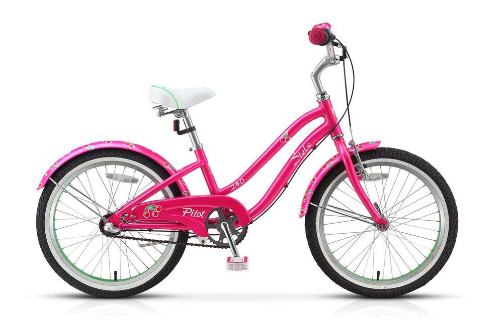 Купить Детский велосипед Stels Pilot 240 Girl 20 дюймов с алюминиевой рамой