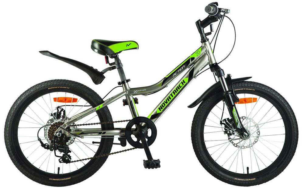 Купить Детский велосипед 20 дюймов Novatrack Action 6 скоростей (disc)