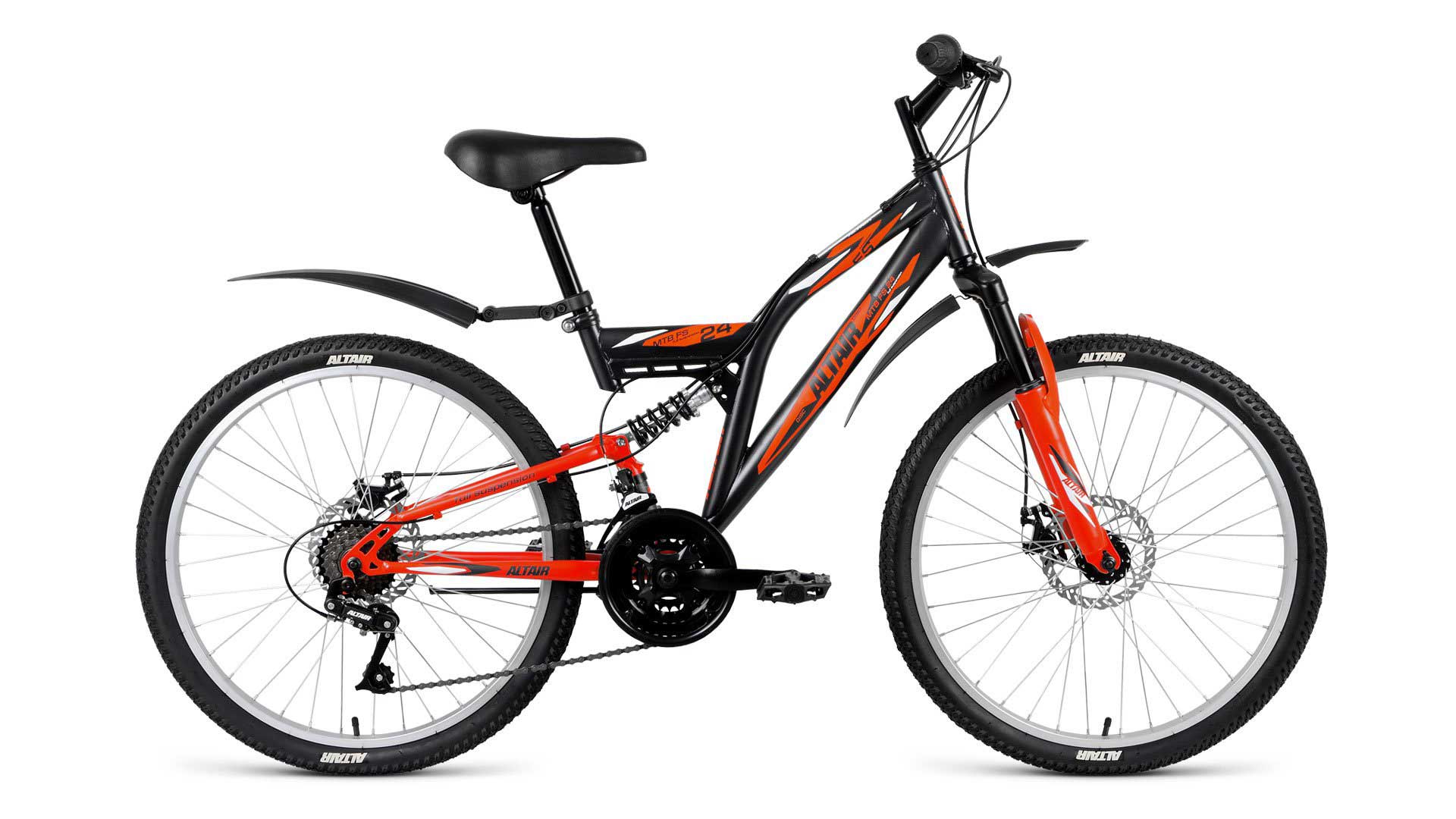 Купить Подростковый велосипед FORWARD 24 ALTAIR MTB FS 2.0 DISC