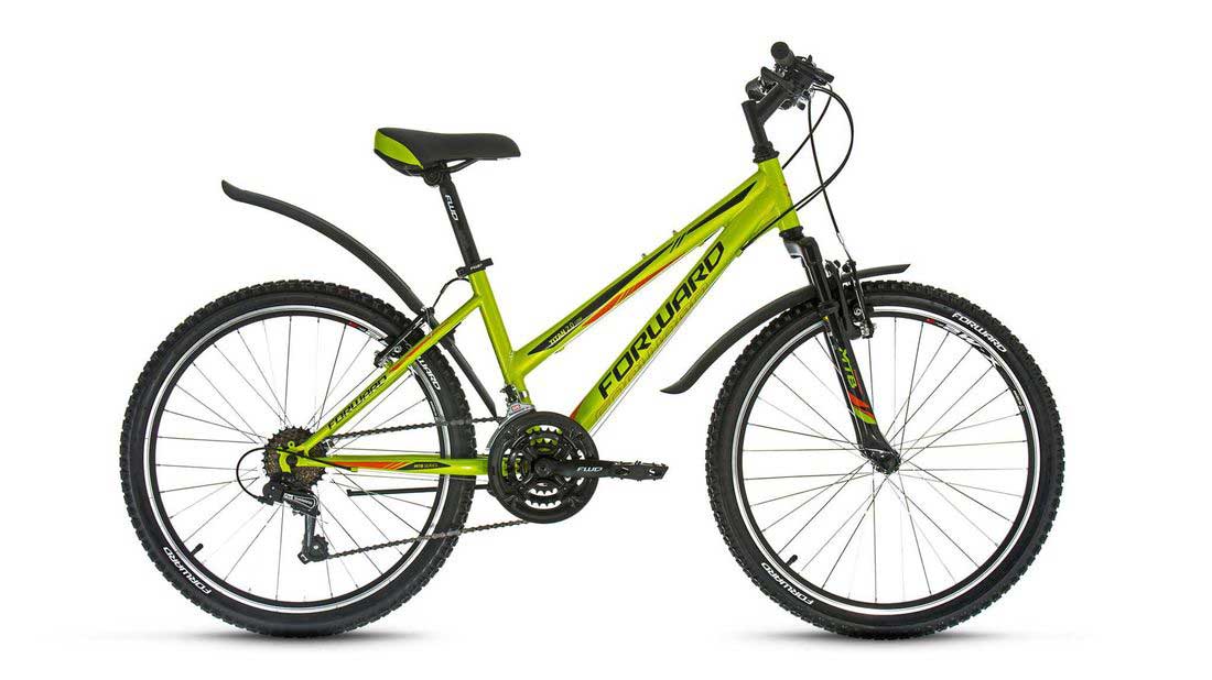 Подростковый горный велосипед Forward Titan 2.1 с колесами 24 дюйма