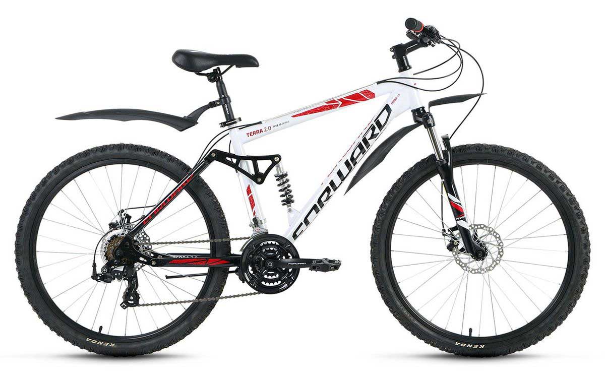 Купить Двухподвесный велосипед Forward Terra 2.0 Disc