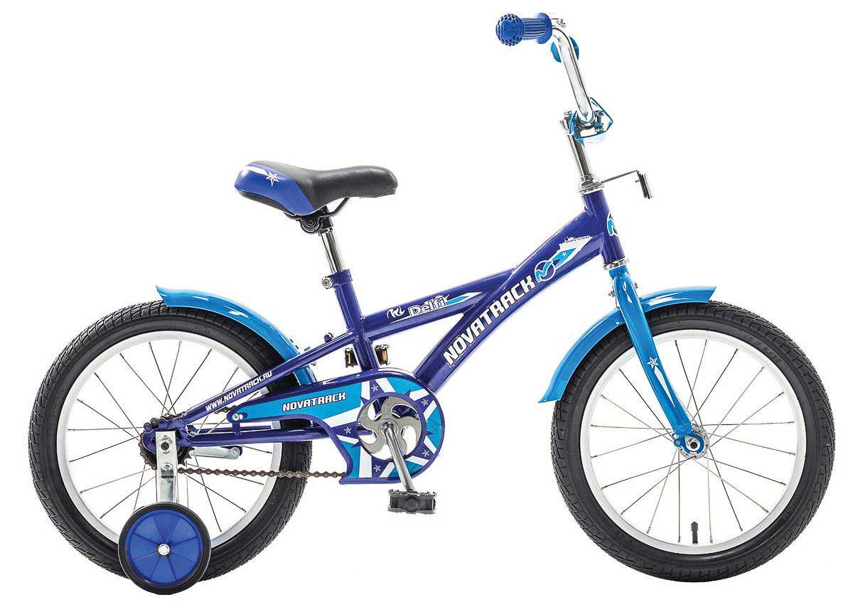 Купить Детский велосипед Novatrack Delfi с колесами 14 дюймов