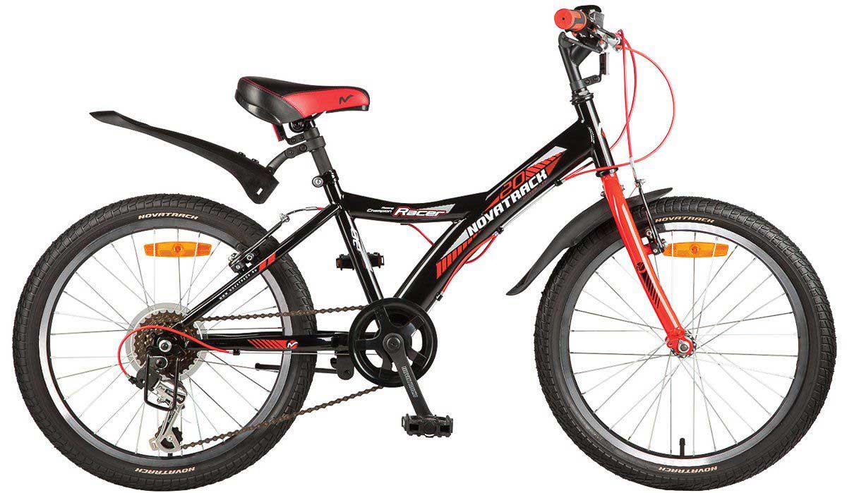 Купить Детский велосипед 20 дюймов Novatrack Racer, 6 скоростей