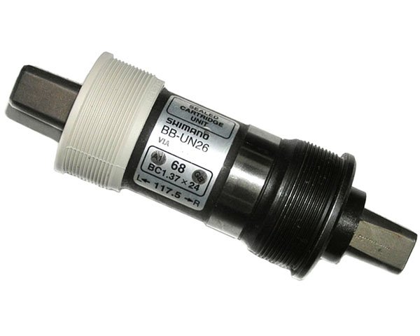 Купить Каретка для велосипеда Shimano, BB-UN26, 68/110 мм, без болтов, индупак