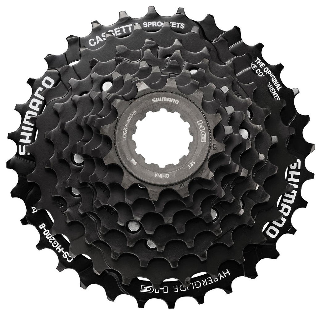 Купить Кассета для велосипеда Shimano, HG200, 8ск, 12-32