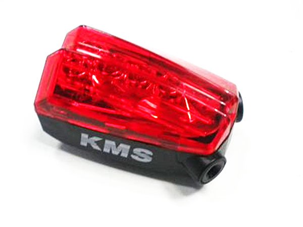 Купить Фонарь задний 2 лазера KMS красный 5 диодов для велосипеда