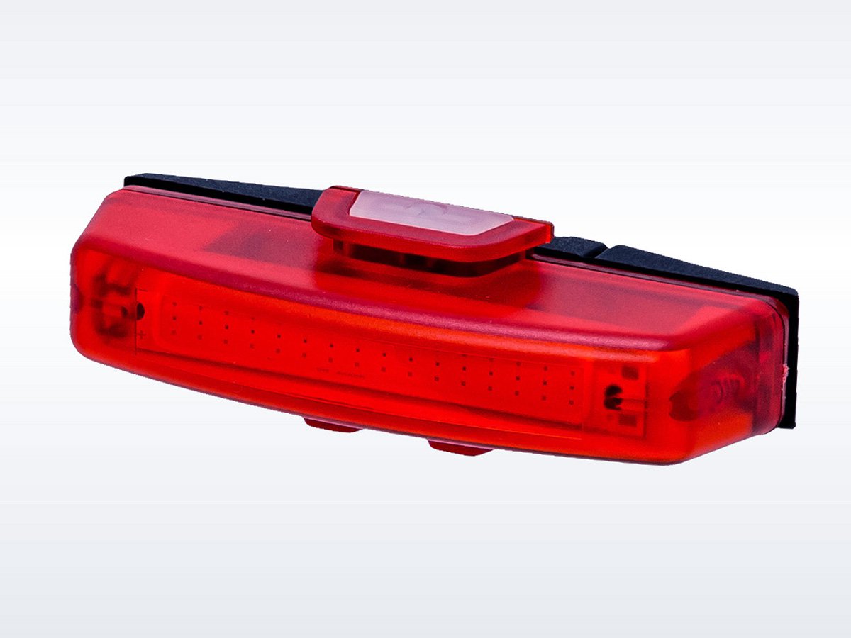 Купить Фонарь задний 4256 EXPERT C ДИОДНОЙ ЛЕНТОЙ с аккумулятором и зарядкой USB для велосипеда