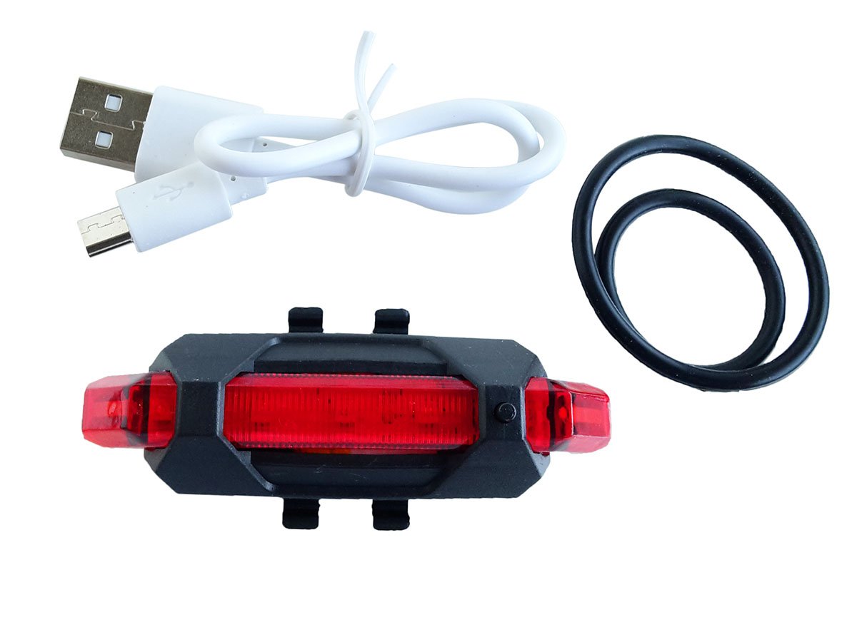 Купить Фонарь задний 5237 EXPERT с аккумулятором и зарядкой USB для велосипеда