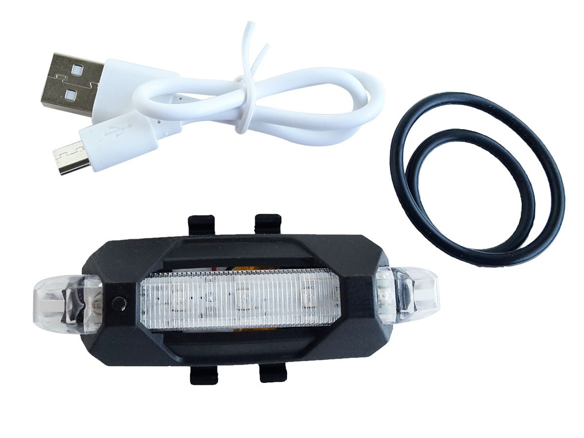 Купить Фонарь задний 5238 EXPERT с аккумулятором и зарядкой USB для велосипеда