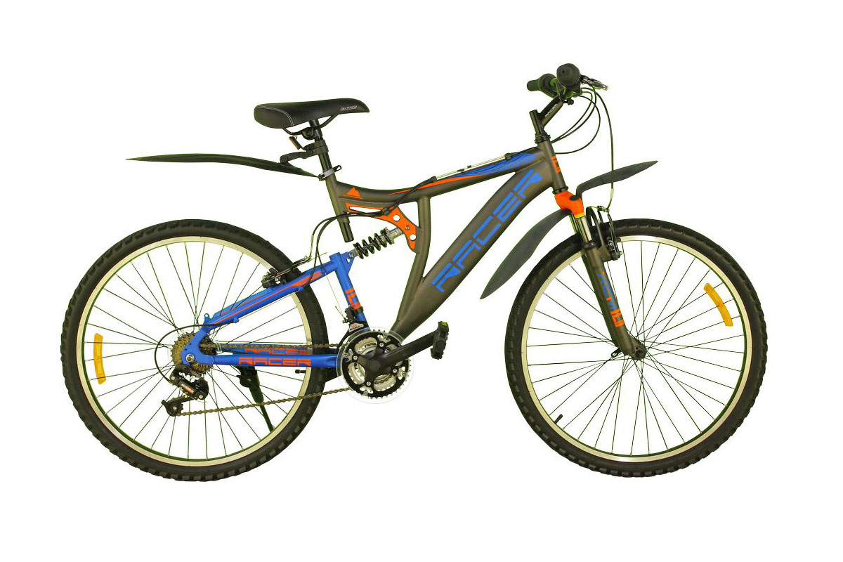 Купить Двухподвесный велосипед Racer 26-200 Disc